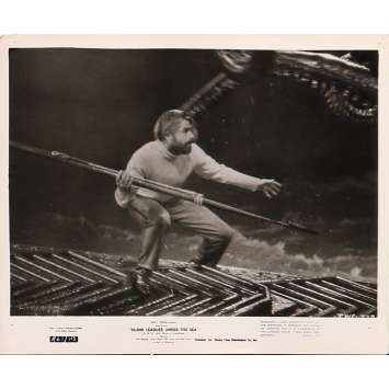 20000 LIEUES SOUS LES MERS Photo de presse N4 20x25 - 1963 - Kirk Douglas, Richard Fleisher