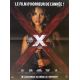 X Movie Poster- 15x21 in. - 2022 - Ti West, Mia Goth