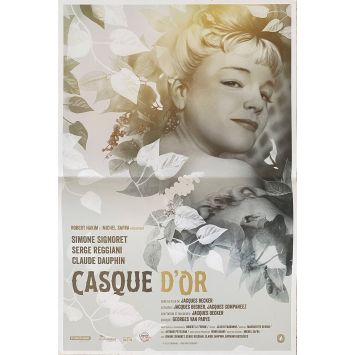 CASQUE D'OR Affiche de film- 40x54 cm. - 1952/R2022 - Simone Signoret, Jacques Becker