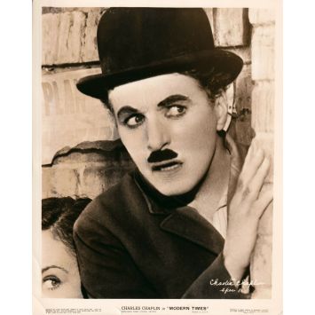 LES TEMPS MODERNES photo de presse SPEC-1 - 20x25 cm. - 1936 - Paulette Goddard,, Charles Chaplin