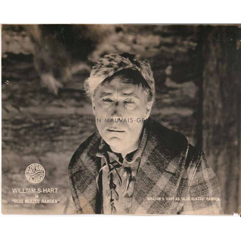 BLUE BLAZES RAWDEN Movie Still- 8x10 in. - 1918 - William S. Hart, Maude George