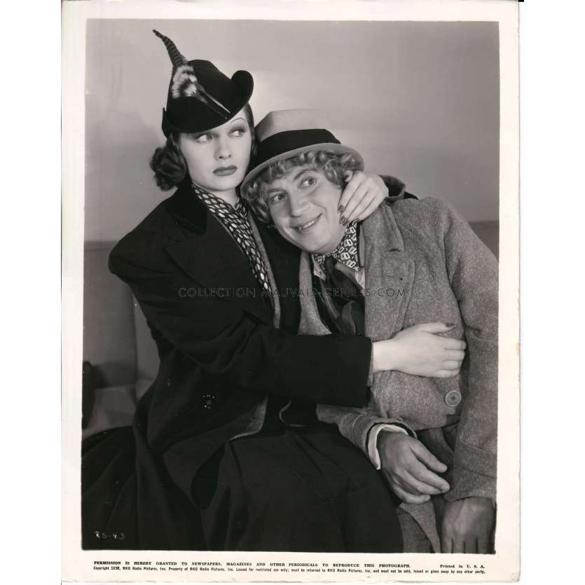 PANIQUE A L'HOTEL photo de presse RS-43 - 20x25 cm. - 1938 - Groucho Marx, Marx Brothers