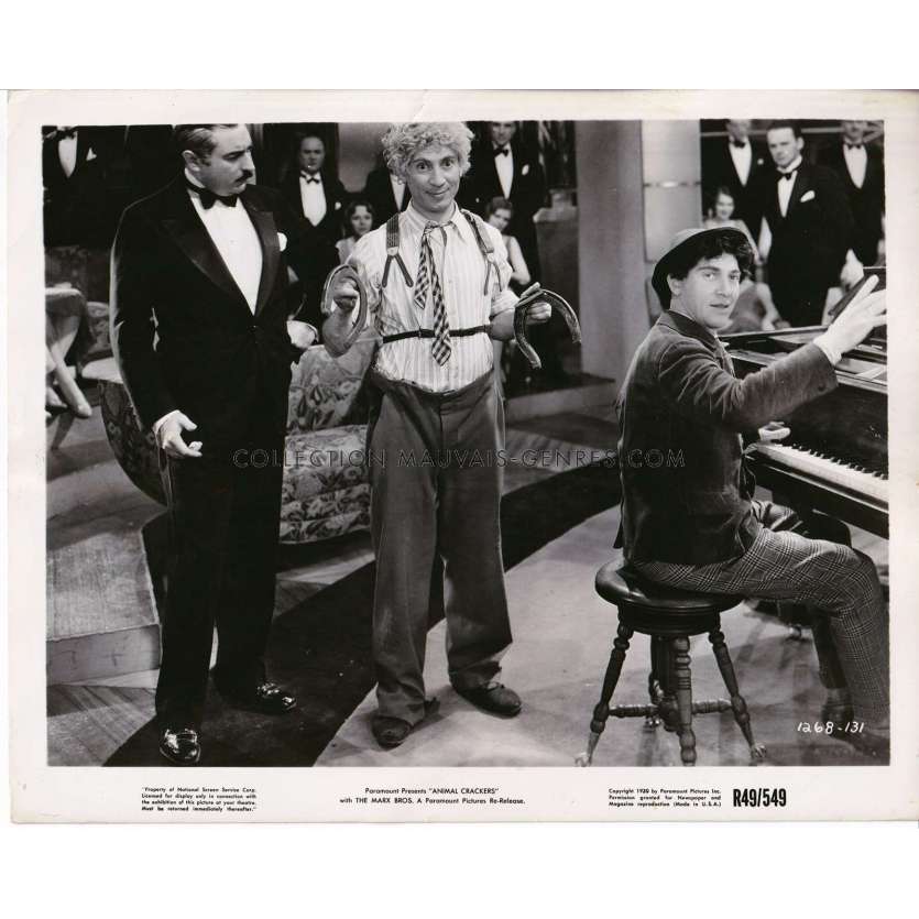 L'EXPLORATEUR EN FOLIE photo de presse 1268-131 - 20x25 cm. - 1930/R1949 - Groucho Marx, Marx Brothers