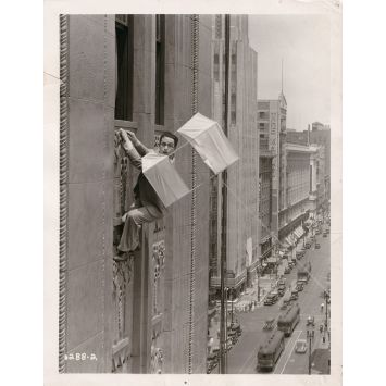 MONTE LA DESSUS photo de presse 288-2 - 20x25 cm. - 1923 - Harold Lloyd, Fred C. Newmeyer