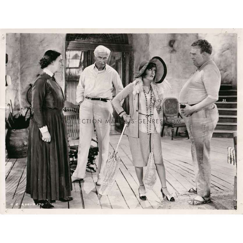 FAIBLESSE HUMAINE photo de presse B-170 - 20x25 cm. - 1928 - Gloria Swanson, Raoul Walsh