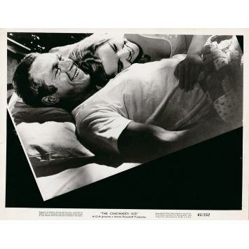 LE KID DE CINCINNATI Photo de presse- 20x25 cm. - 1965 - Steve McQueen, Norman Jewison