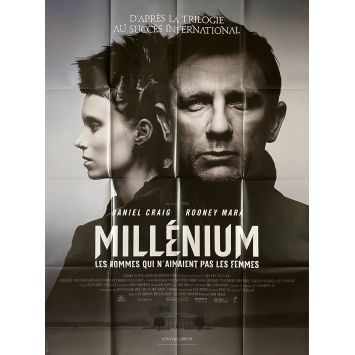 MILLENIUM Affiche de film- 120x160 cm. - 2011 - Daniel Craig, David Fincher