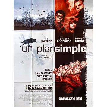 UN PLAN SIMPLE Affiche de film- 120x160 cm. - 1998 - Bridget Fonda, Sam Raimi