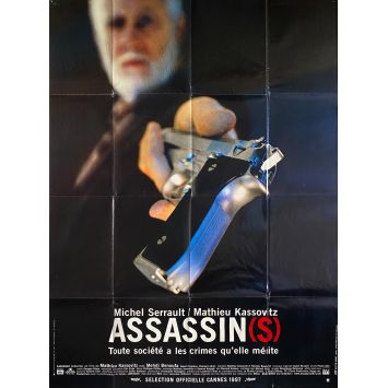 ASSASSIN(S) Movie Poster- 47x63 in. - 1997 - Mathieu Kassovitz, Michel Serrault