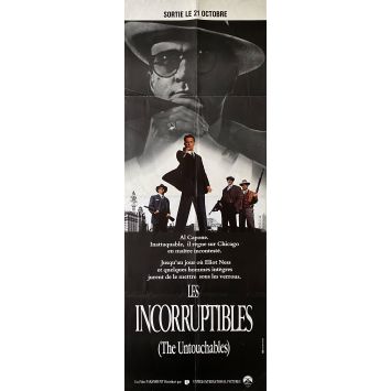 LES INCORRUPTIBLES Affiche de film- 60x160 cm. - 1987 - Kevin Costner, Brian de Palma