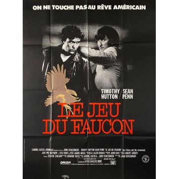 LE JEU DU FAUCON Affiche de film- 120x160 cm. - 1985 - Sean Penn, John Schlesinger