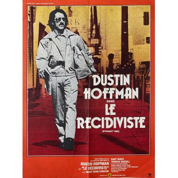 LE RECIDIVISTE Affiche de film- 60x80 cm. - 1978 - Dustin Hoffman, Ulu Grosbard