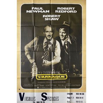 THE STING Movie Poster- 47x63 in. - 1973 - George Roy Hill, Paul Newman, Robert Redford THE STING Movie Poster- 47x63 in. - 1973 - George Roy Hill, Paul Newman, Robert Redford