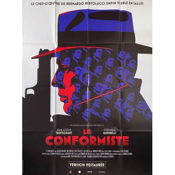 LE CONFORMISTE Affiche de film- 120x160 cm. - 1970/R2000 - Jean-louis Trintignant, Bernardo Bertolucci