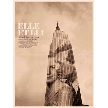 ELLE ET LUI Affiche de film  - 40x60 cm. - R2010 - Cary Grant, Deborah Kerr, Leo McCarey