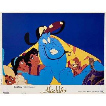 ALADDIN Lobby Card N03 - 10x12 in. - 1992 - Walt Disney, Robin Williams