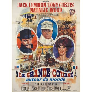 THE GREAT RACE Movie Poster Style A - 47x63 in. - 1965 - Blake Edwards, Tony Curtis