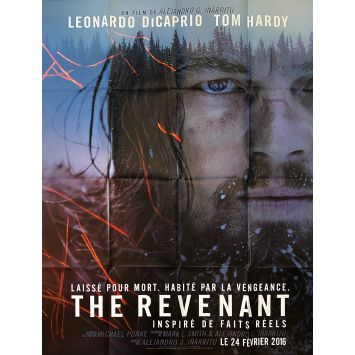 THE REVENANT affiche de film- 120x160 cm. - 2016 - Leonardo DiCaprio, Alejandro González Iñárritu