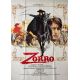 ZORRO affiche de film- 120x160 cm. - 1975 - Alain Delon, Duccio Tessari