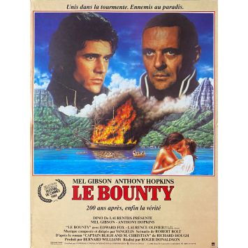LE BOUNTY affiche de film- 40x54 cm. - 1984 - Mel Gibson, Roger Donaldson