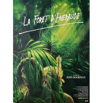 LA FORET D'EMERAUDE affiche de film- 60x80 cm. - 1985 - Powers Boothe, John Boorman