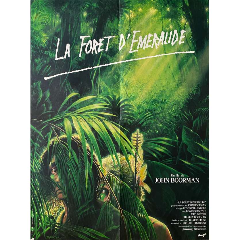 EMERALD FOREST Movie Poster- 23x32 in. - 1985 - John Boorman, Powers Boothe