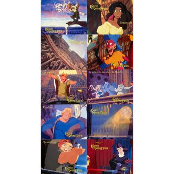 HUNCHBACK OF NOTRE DAME Lobby Cards x10 - 10x12 in. - 1996 - Disney, 0