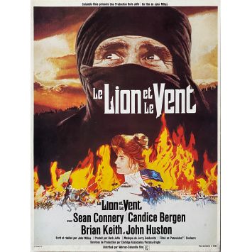 LE LION ET LE VENT synopsis- 24x30 cm. - 1975 - Sean Connery, John Milius