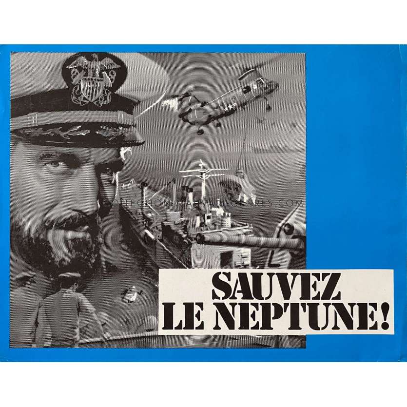 SAUVEZ LE NEPTUNE synopsis 4 pages. - 24x30 cm. - 1978 - Charlton Heston, David Greene