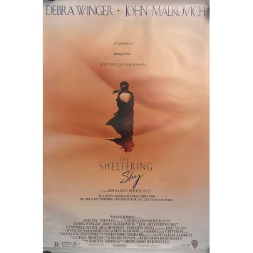 THE SHELTERING SKY Movie Poster Adv. - 27x40 in. - 1990 - Bernardo Bertolucci, John Malkovich