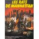 LES RATS DE MANHATTAN Affiche de film- 40x54 cm. - 1984 - Massimo Vanni, Bruno Mattei