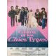 CLARA ET LES CHICS TYPES affiche de film- 120x160 cm. - 1981 - Isabelle Adjani, Jacques Monnet