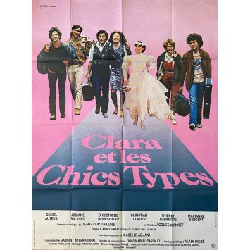 CLARA ET LES CHICS TYPES Movie Poster- 47x63 in. - 1981 - Jacques Monnet, Isabelle Adjani