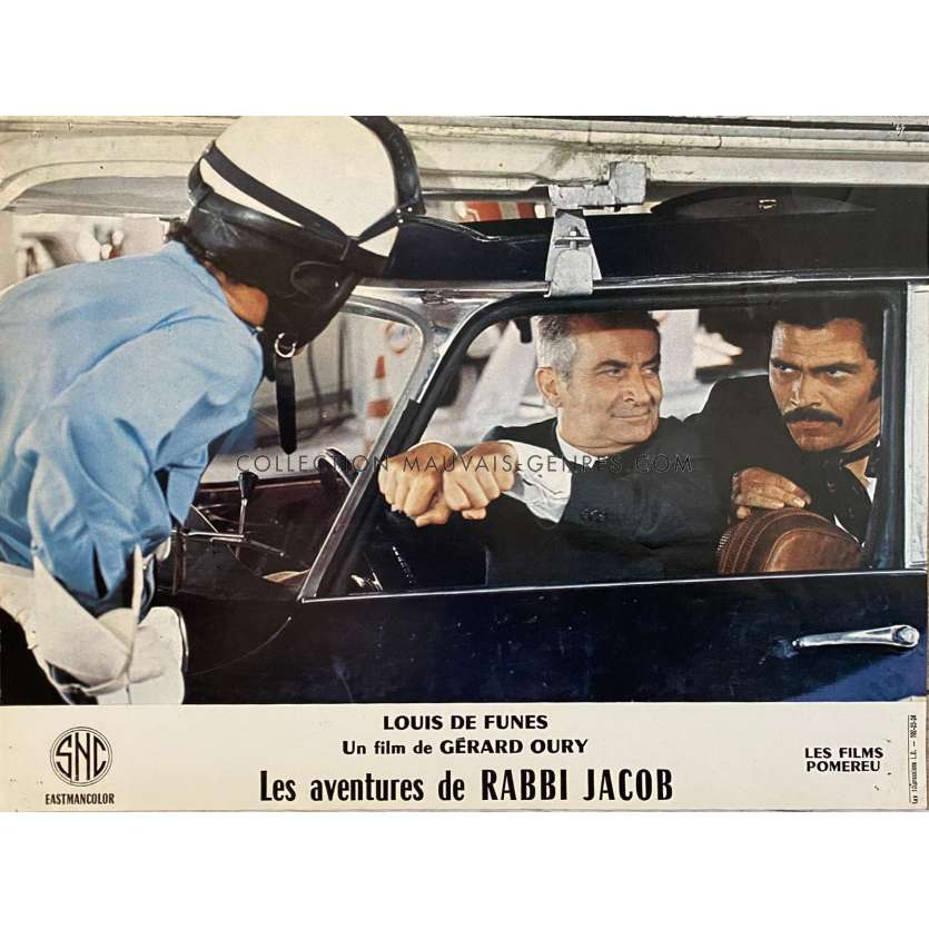 LES AVENTURES DE RABBI JACOB Photo de film N03 - Jeu B - 21x30 cm. - 1973 - Louis de Funès, Gérard Oury