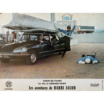 THE MAD ADVENTURES OF RABBI JACOB Lobby Card N11 - Set B - 9x12 in. - 1973 - Gérard Oury, Louis de Funès