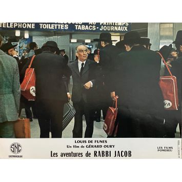 THE MAD ADVENTURES OF RABBI JACOB Lobby Card N15 - Set B - 9x12 in. - 1973 - Gérard Oury, Louis de Funès
