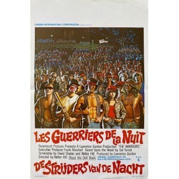 LES GUERRIERS DE LA NUIT affiche de film- 35x55 cm. - 1979 - Michael Beck, Walter Hill