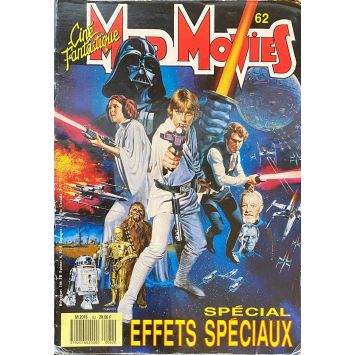 MAD MOVIES Magazine N62 - Star Wars - 9x12 in. - 1989 - George Lucas, Harrison Ford