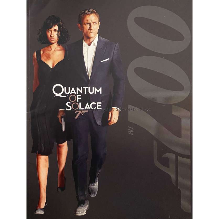 QUANTUM OF SOLACE Program- 10x20 in. - 2008 - Marc Forster, Daniel Craig