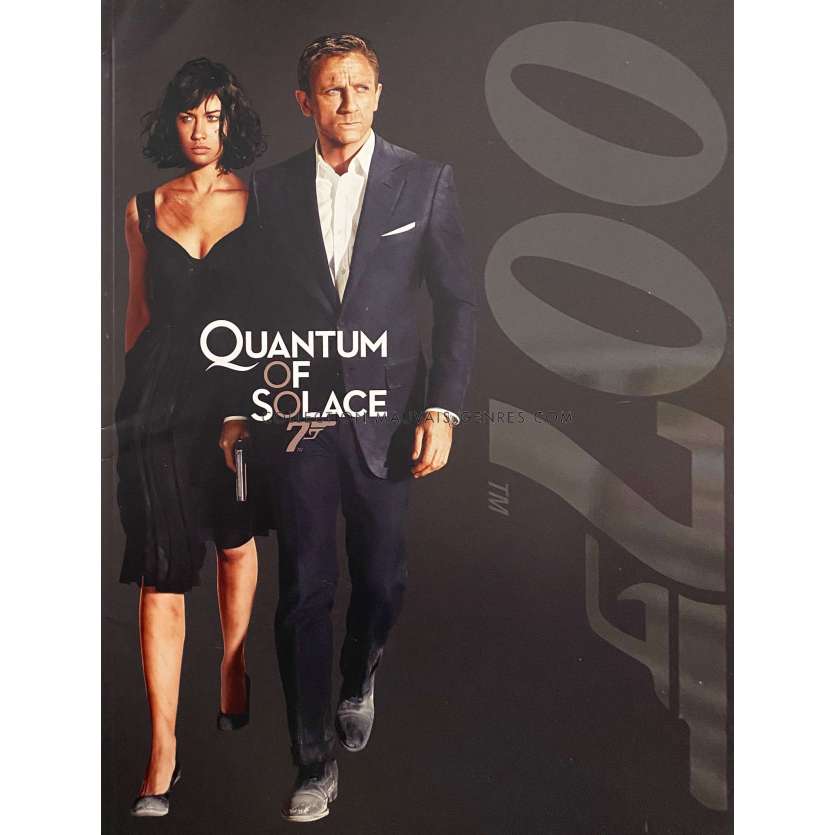 QUANTUM OF SOLACE Programme- 24x51 cm. - 2008 - Daniel Craig, Marc Forster