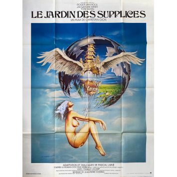 LE JARDIN DES SUPPLICES Affiche de film- 120x160 cm. - 1976 - Roger Van Hool, Christian Gion