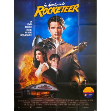 THE ROCKETEER Movie Poster- 47x63 in. - 1991 - Joe Johnston, Billy Campbell