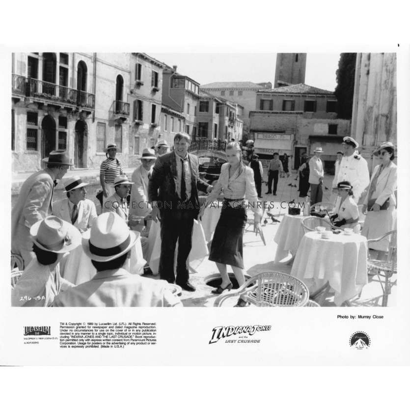 INDIANA JONES AND THE LAST CRUSADE Movie Still 296-15A - 8x10 in. - 1989 - Steven Spielberg, Harrison Ford