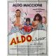 ALDO ET JUNIOR Affiche de film- 120x160 cm. - 1984 - Aldo Maccione, Patrick Schulmann