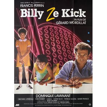 BILLY ZE KICK Affiche de film- 120x160 cm. - 1985 - Francis Perrin, Gérard Mordillat