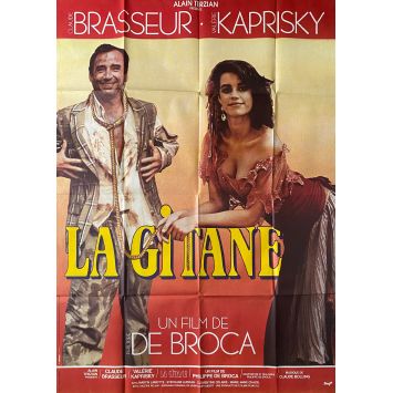 LA GITANE Affiche de film- 120x160 cm. - 1986 - Valérie Kaprisky, Philippe de Broca