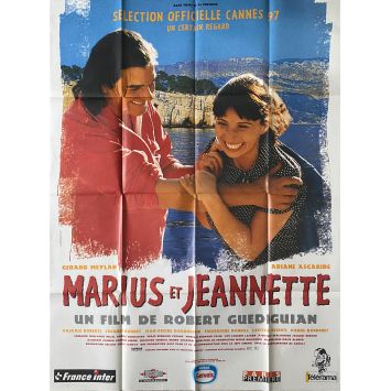 MARIUS ET JEANNETTE Affiche de film- 120x160 cm. - 1997 - Ariane Ascaride, Robert Guédigian