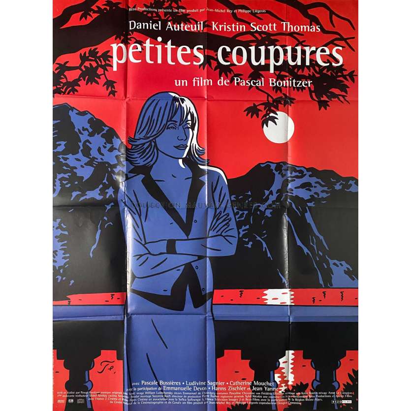PETITES COUPURES Affiche de film- 120x160 cm. - 2003 - Daniel Auteuil, Pascal Bonitzer