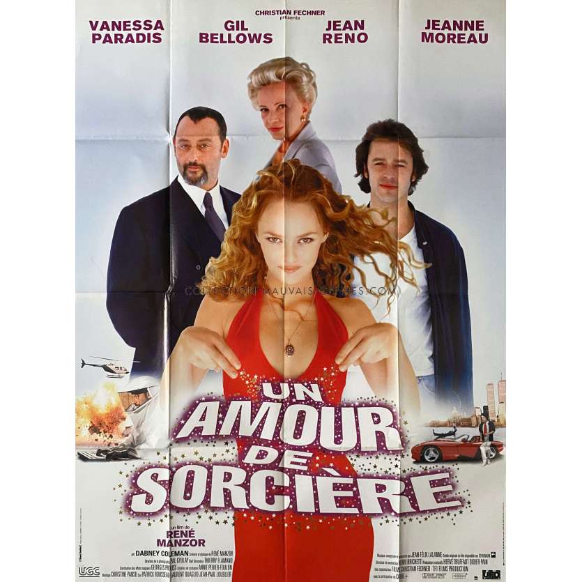 UN AMOUR DE SORCIERE Affiche de film- 120x160 cm. - 1997 - Vanessa Paradis, René Manzor