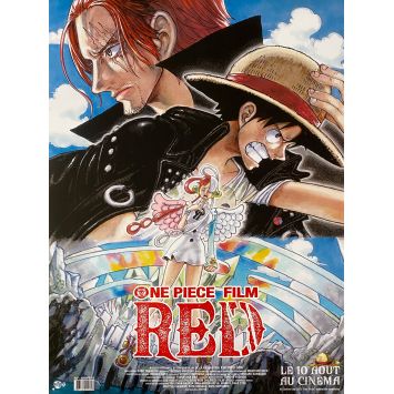 ONE PIECE FILM : RED Affiche de film- 40x54 cm. - 2022 - Mayumi Tanaka, Gorô Taniguchi